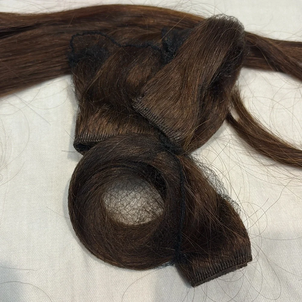 Luxy Chocolate Brown Brunette 10pc 20in 160g Hair Clip In Extensions Color 4